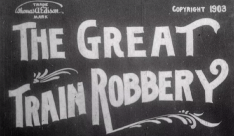 Great Train Robbery title scene