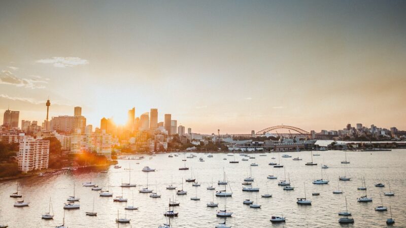 Aerial view of Sydney, Australia