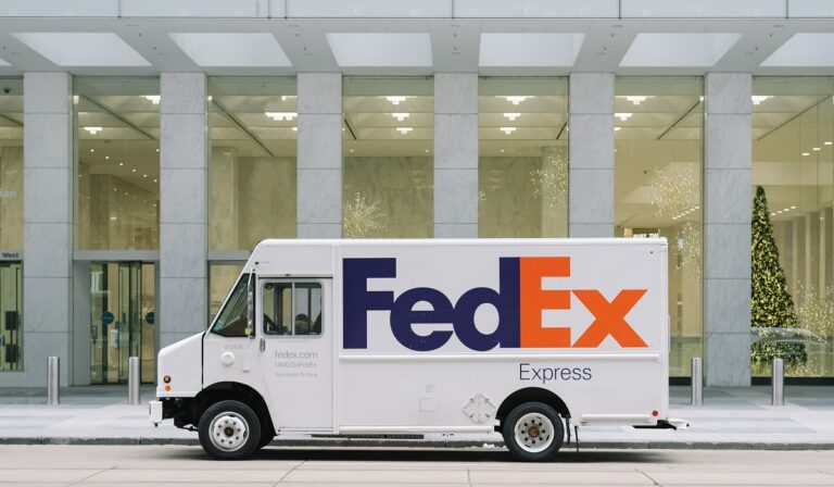 FedEx truck