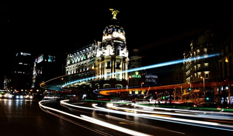 Madrid at night