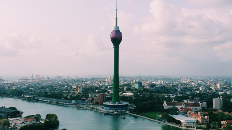 Colombo, Sri Lanka skyline