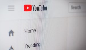 Youtube homepage