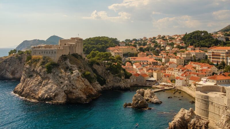 Crotian coastline