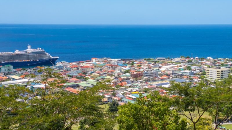 Dominica shoreline