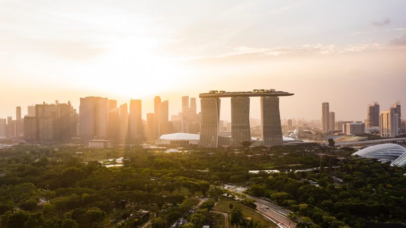 Singapore skyline