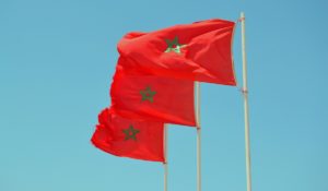 Moroccan flags