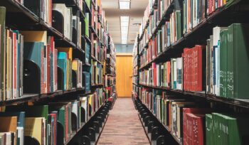 Library aisle